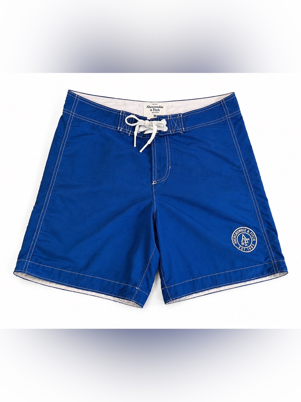 Y2K Abercrombie & Fitch Blue Board Shorts Swim Trunks Men’s Medium